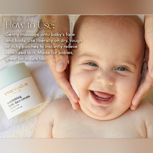Evereden Nourishing Baby Face Cream - Picture 4 of 9